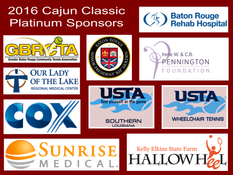 Cajun Classic 2016 Platinum Sponsors collage