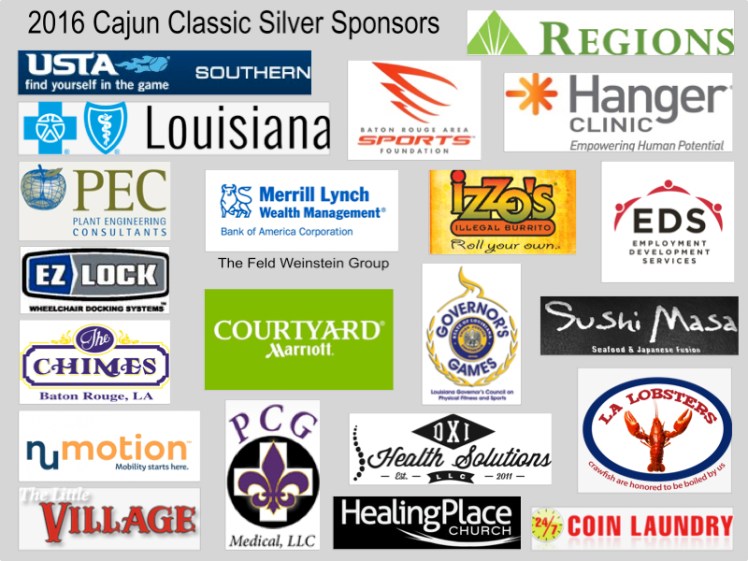 Cajun Classic 2016 Silver Sponsors collage