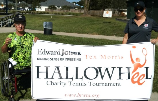 Up Down Men's B Champion Pat Mulvihill pictured with Emily Greene